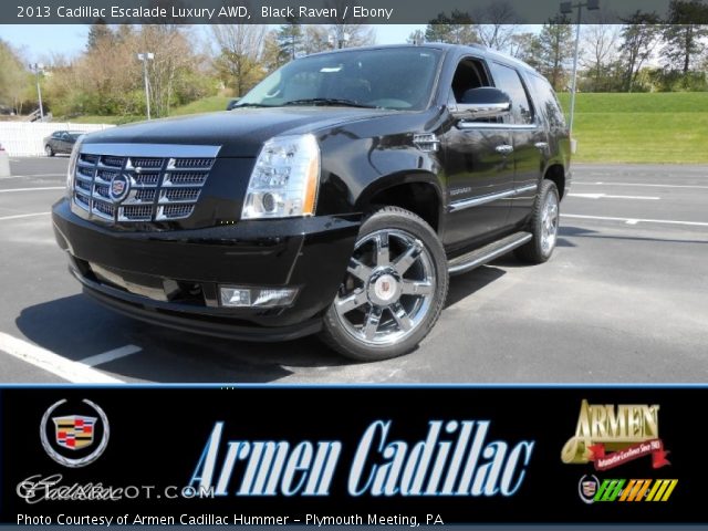 2013 Cadillac Escalade Luxury AWD in Black Raven