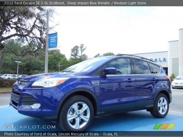 2013 Ford Escape SE 2.0L EcoBoost in Deep Impact Blue Metallic
