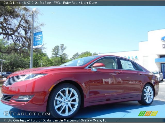 2013 Lincoln MKZ 2.0L EcoBoost FWD in Ruby Red