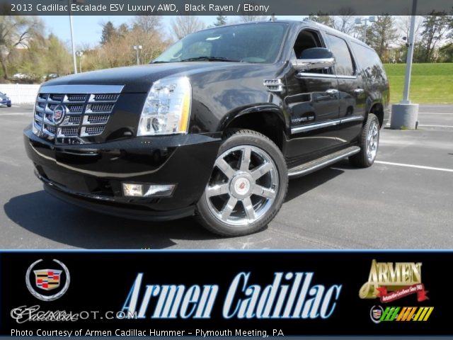 2013 Cadillac Escalade ESV Luxury AWD in Black Raven