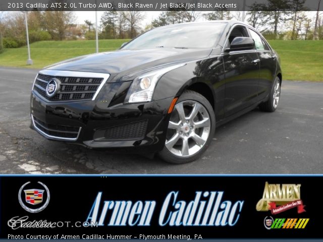 2013 Cadillac ATS 2.0L Turbo AWD in Black Raven