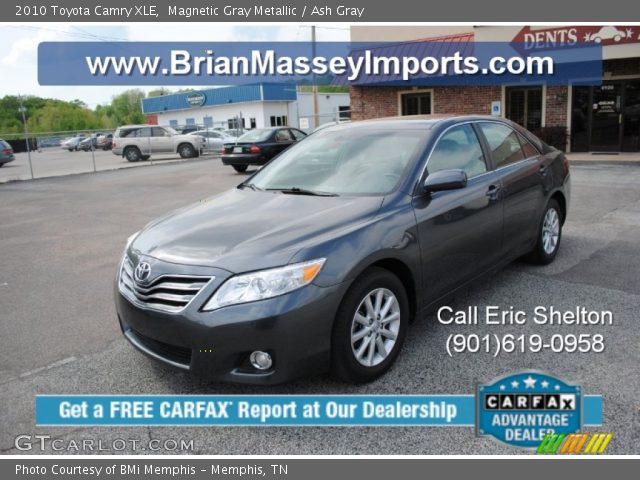 2010 Toyota Camry XLE in Magnetic Gray Metallic