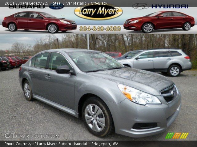 2011 Subaru Legacy 2.5i in Steel Silver Metallic