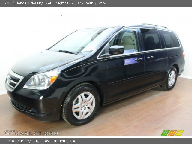 2007 Honda Odyssey EX-L in Nighthawk Black Pearl