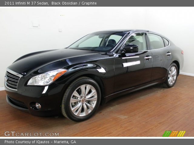 2011 Infiniti M 37 Sedan in Black Obsidian