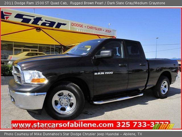 2011 Dodge Ram 1500 ST Quad Cab in Rugged Brown Pearl