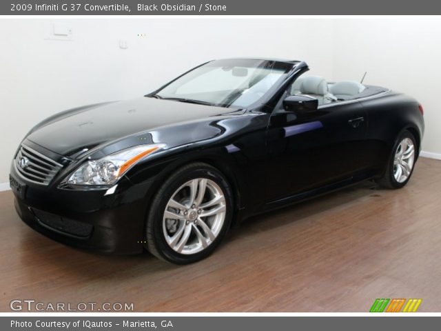 2009 Infiniti G 37 Convertible in Black Obsidian