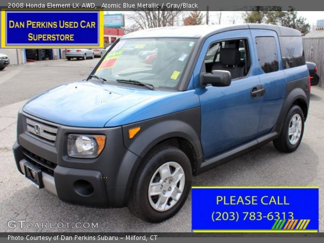 2008 Honda Element LX AWD in Atomic Blue Metallic