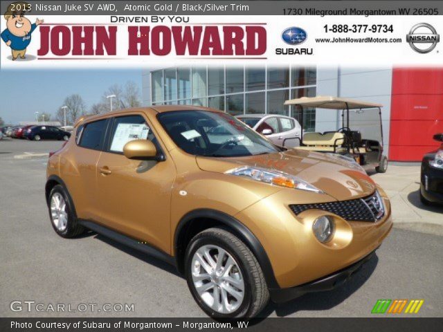 2013 Nissan Juke SV AWD in Atomic Gold