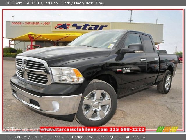 2013 Ram 1500 SLT Quad Cab in Black
