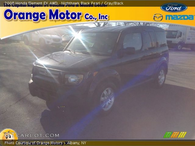 2008 Honda Element EX AWD in Nighthawk Black Pearl