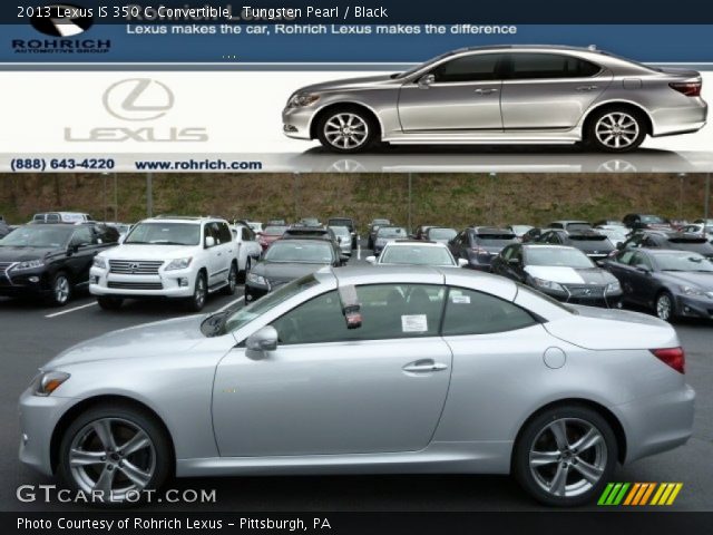 2013 Lexus IS 350 C Convertible in Tungsten Pearl