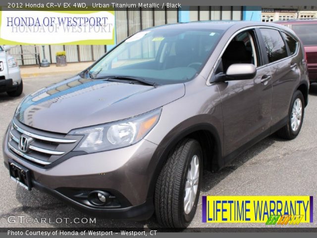 2012 Honda CR-V EX 4WD in Urban Titanium Metallic