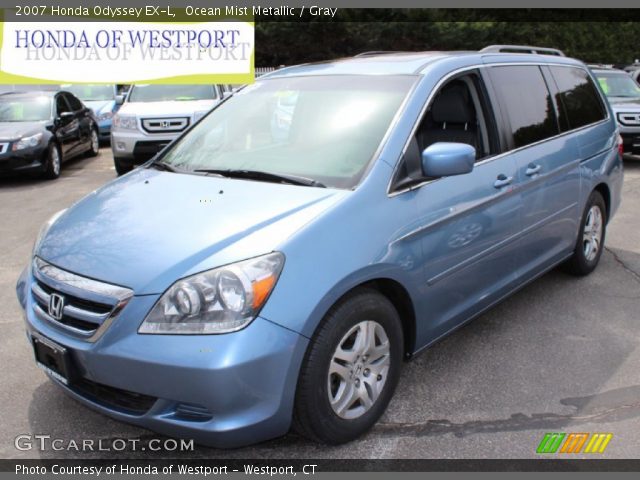 2007 Honda Odyssey EX-L in Ocean Mist Metallic