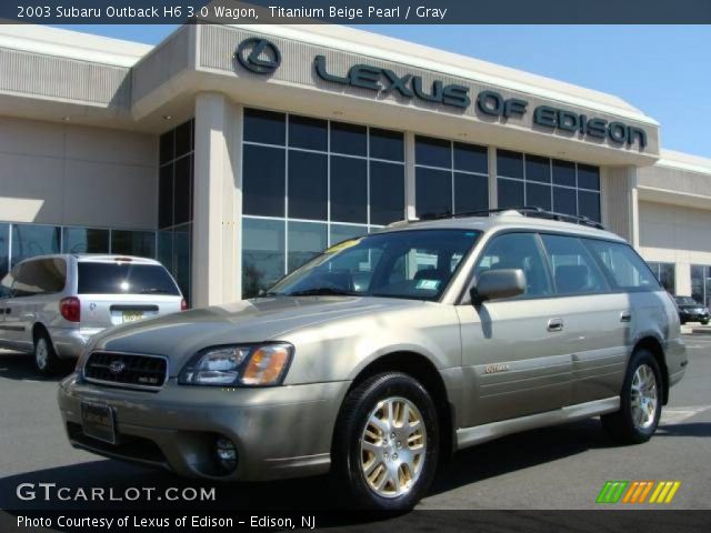 2003 Subaru Outback H6 3.0 Wagon in Titanium Beige Pearl