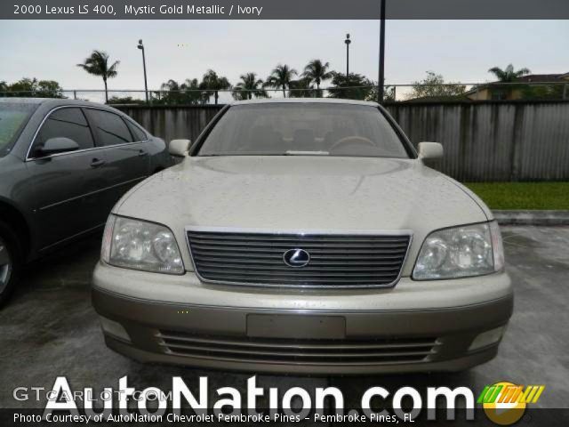 2000 Lexus LS 400 in Mystic Gold Metallic