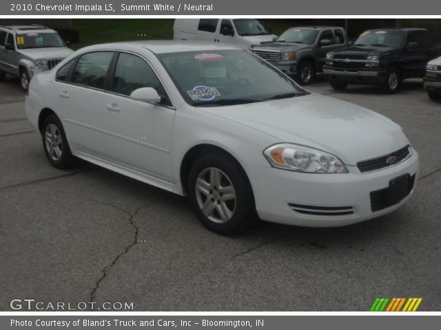 2010 Chevrolet Impala LS in Summit White