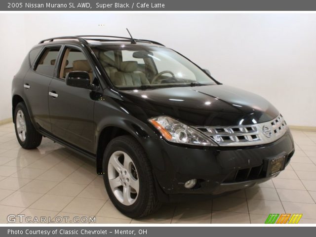 2005 Nissan murano sl black #8