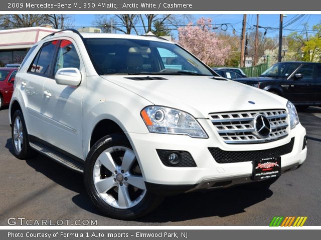 2009 Mercedes-Benz ML 350 4Matic in Arctic White