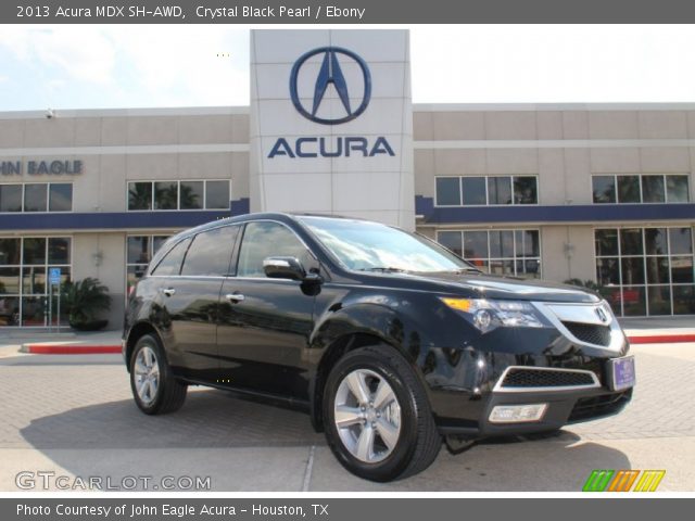 2013 Acura MDX SH-AWD in Crystal Black Pearl