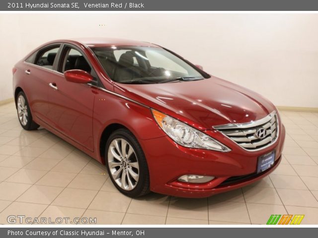 2011 Hyundai Sonata SE in Venetian Red
