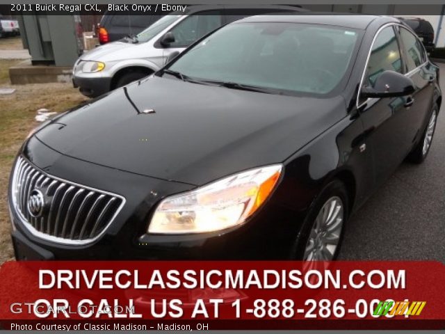 2011 Buick Regal CXL in Black Onyx