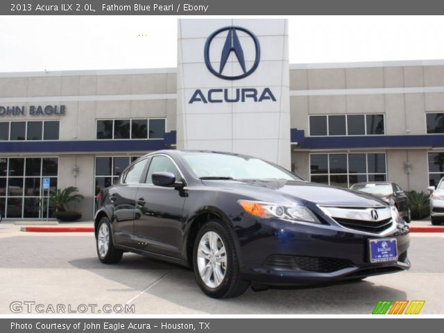 2013 Acura ILX 2.0L in Fathom Blue Pearl