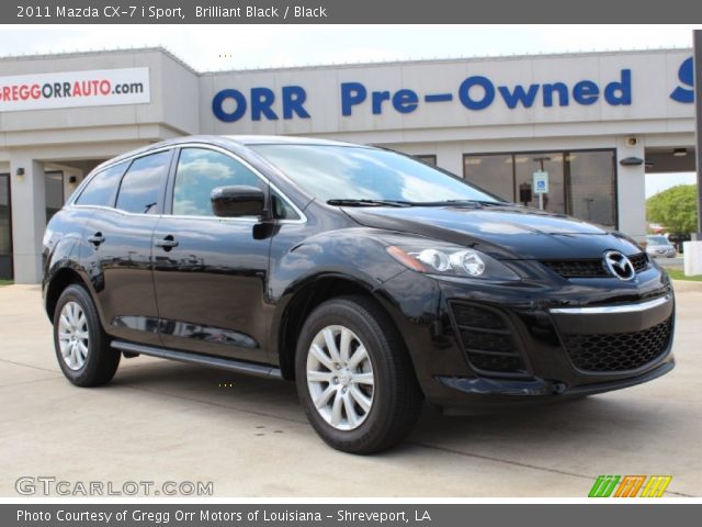 2011 Mazda CX-7 i Sport in Brilliant Black