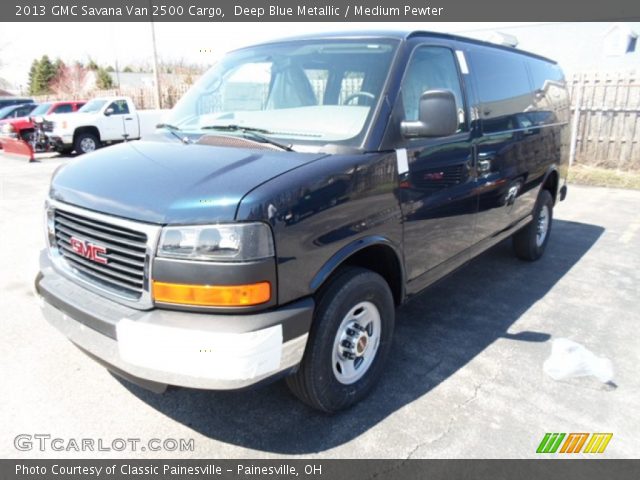 2013 GMC Savana Van 2500 Cargo in Deep Blue Metallic