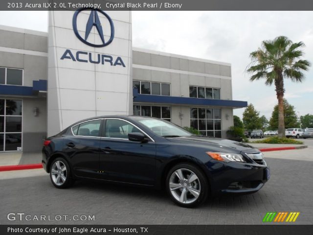 2013 Acura ILX 2.0L Technology in Crystal Black Pearl