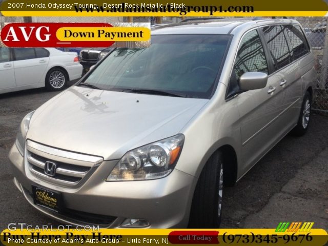 2007 Honda Odyssey Touring in Desert Rock Metallic