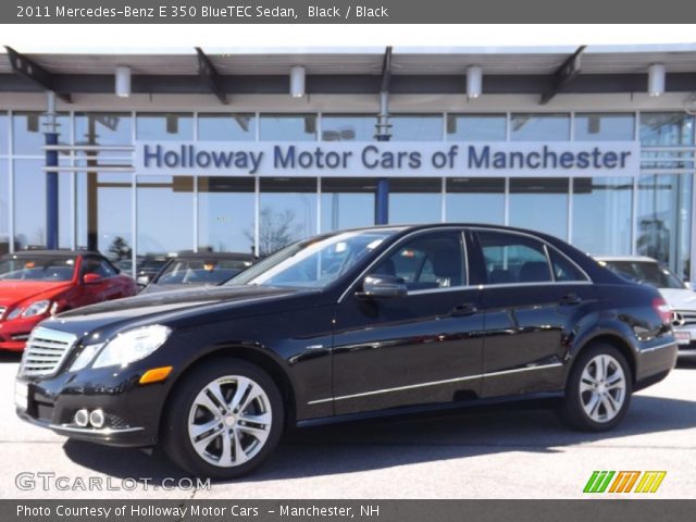 2011 Mercedes-Benz E 350 BlueTEC Sedan in Black