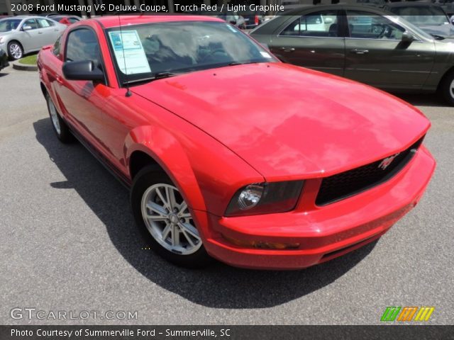 2008 Ford Mustang V6 Deluxe Coupe in Torch Red