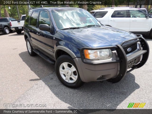 2002 Ford Escape XLT V6 4WD in True Blue Metallic