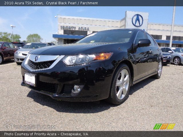 2010 Acura TSX Sedan in Crystal Black Pearl