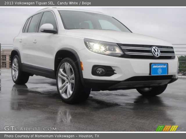 2013 Volkswagen Tiguan SEL in Candy White