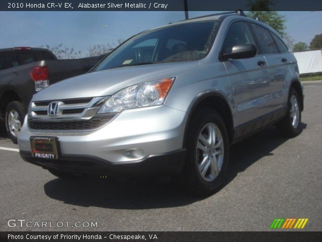 2010 Honda CR-V EX in Alabaster Silver Metallic