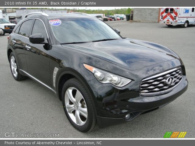 2010 Infiniti FX 35 AWD in Black Obsidian
