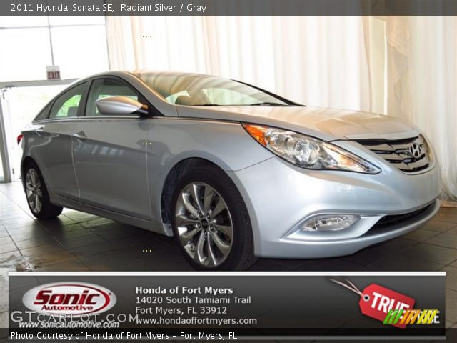 2011 Hyundai Sonata SE in Radiant Silver