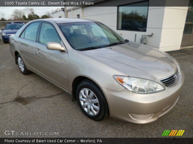 2005 Toyota Camry LE in Desert Sand Mica