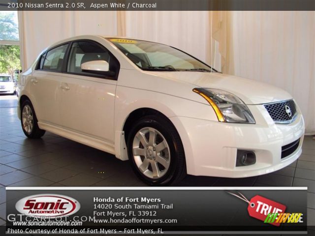2010 Nissan Sentra 2.0 SR in Aspen White