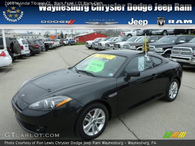 2008 Hyundai Tiburon GS in Black Pearl