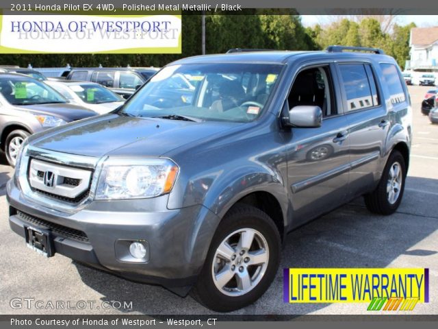 2011 Honda Pilot EX 4WD in Polished Metal Metallic