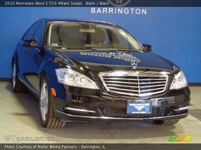 2010 Mercedes-Benz S 550 4Matic Sedan in Black
