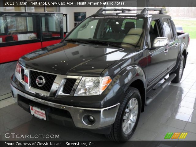 2011 Nissan Frontier SL Crew Cab 4x4 in Night Armor Metallic