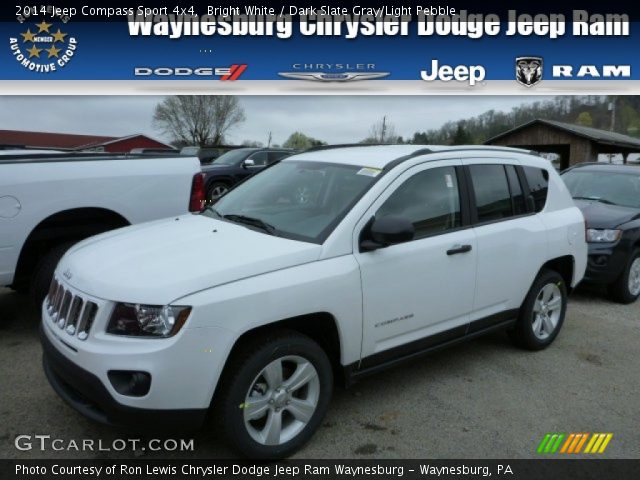 2014 Jeep Compass Sport 4x4 in Bright White
