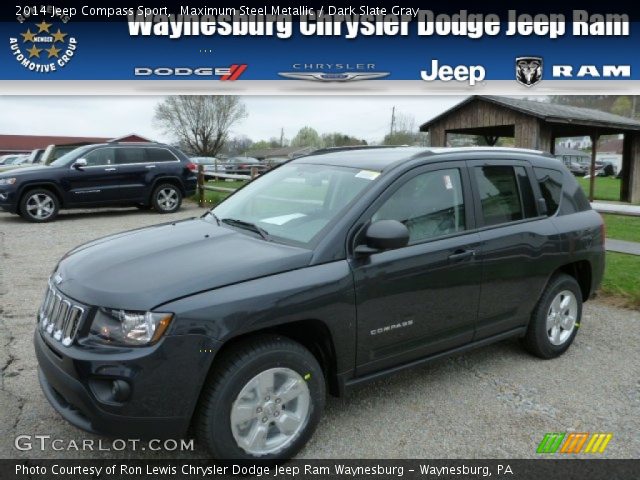 2014 Jeep Compass Sport in Maximum Steel Metallic