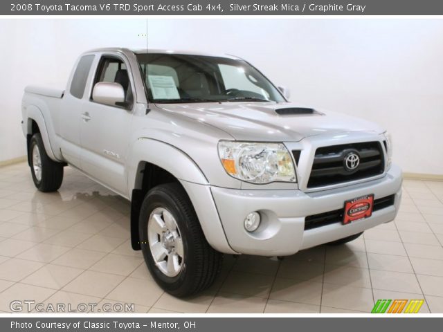 2008 Toyota Tacoma V6 TRD Sport Access Cab 4x4 in Silver Streak Mica