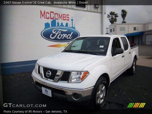 2007 Nissan Frontier SE Crew Cab in Avalanche White