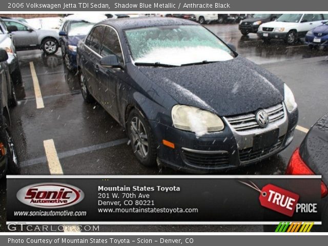 2006 Volkswagen Jetta TDI Sedan in Shadow Blue Metallic